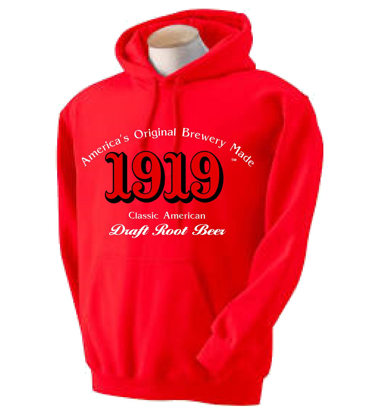 1919 Sweatshirt – Red | 1919 Root Beer